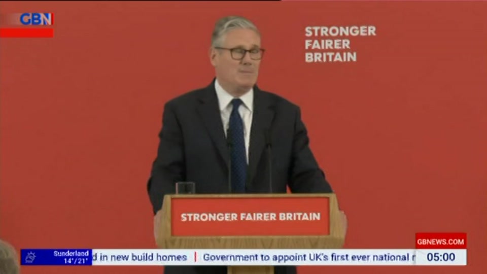 Still from GB News at 1:00