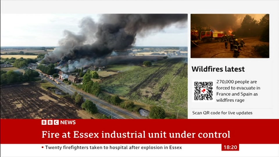Still from BBC NEWS at 20:00