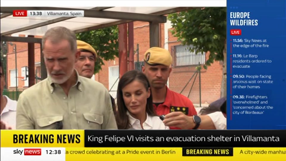 Still from Sky News at 8:00