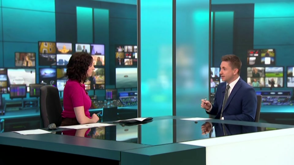Broadcast still at 12m. ITV1, ITV Evening News, 26 July 2026.