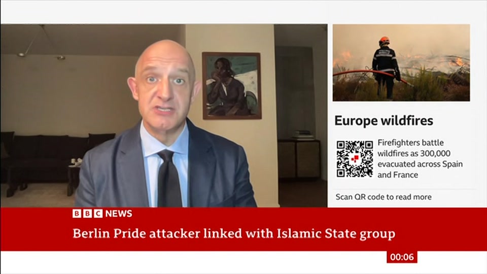 Still from BBC News at 6:00