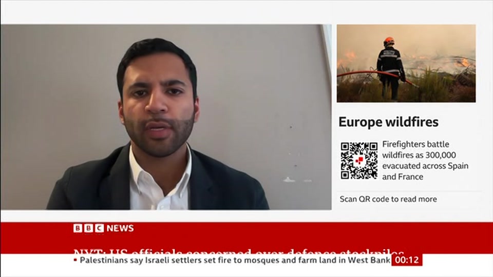 Still from BBC NEWS at 12:00
