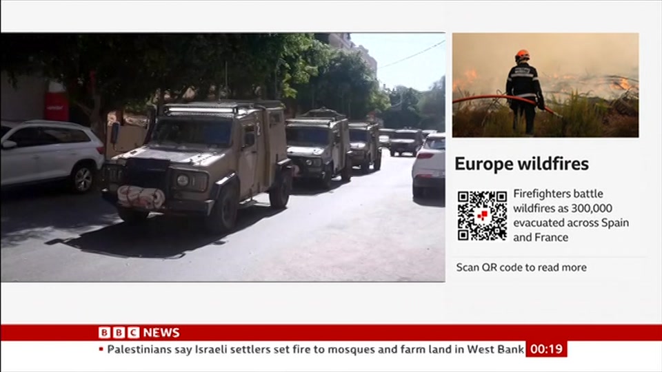 Still from BBC NEWS at 19:00