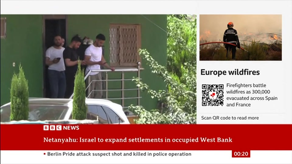 Still from BBC NEWS at 20:00