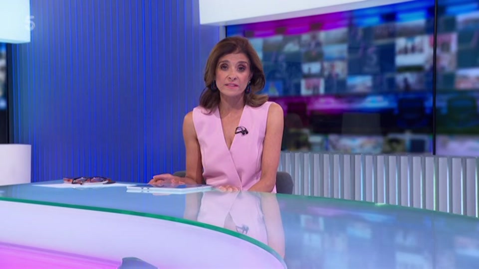 Still from Channel 5 at 6:00
