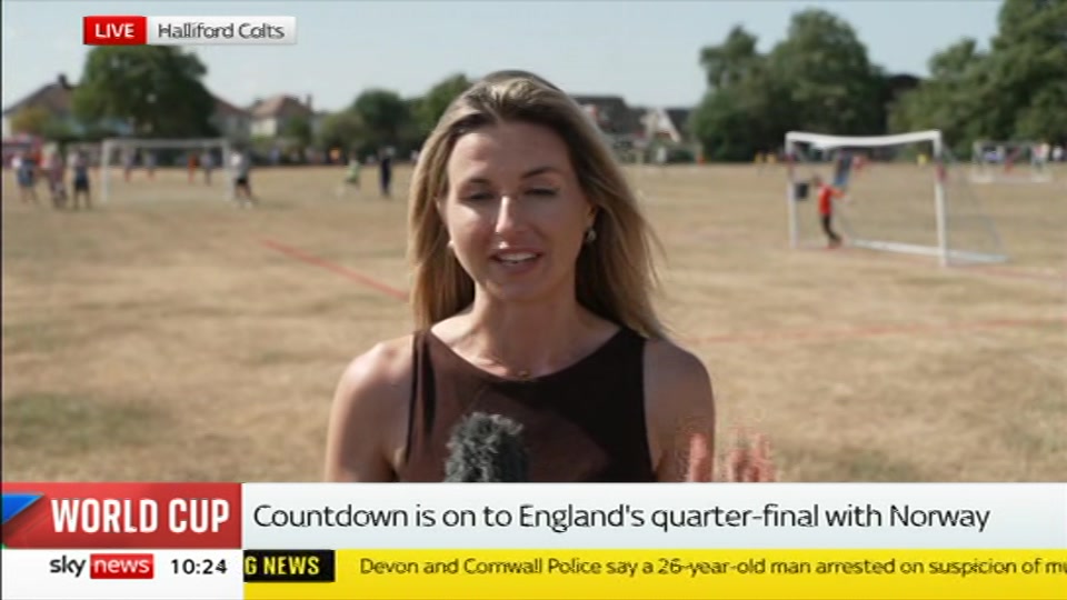 Broadcast still at 24m. Sky News, Sky News Today with Sam Washington, 11 July 2026.