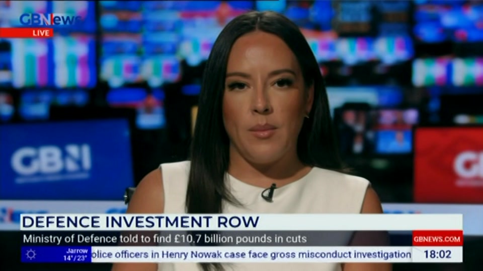 Still from GB News at 3:00