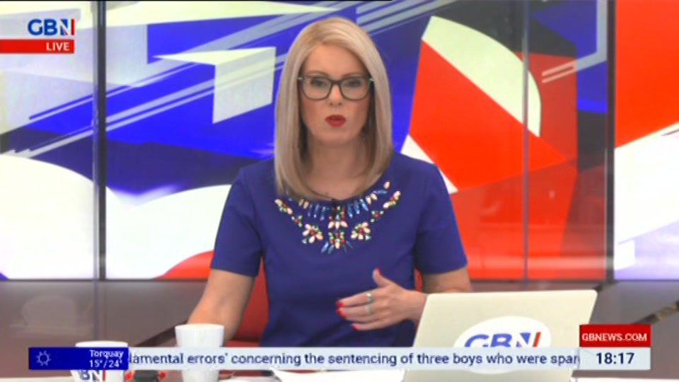 Still from GB News at 18:00