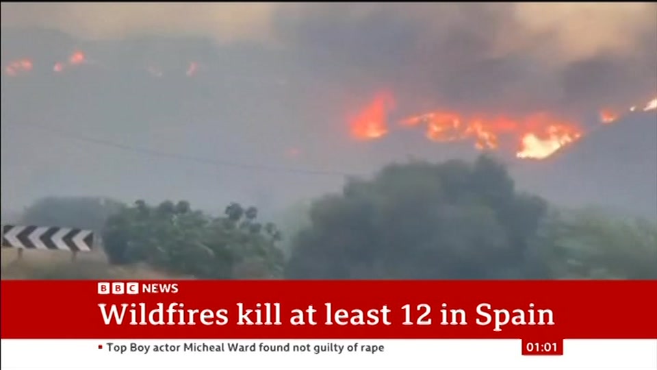 Still from BBC NEWS at 1:00