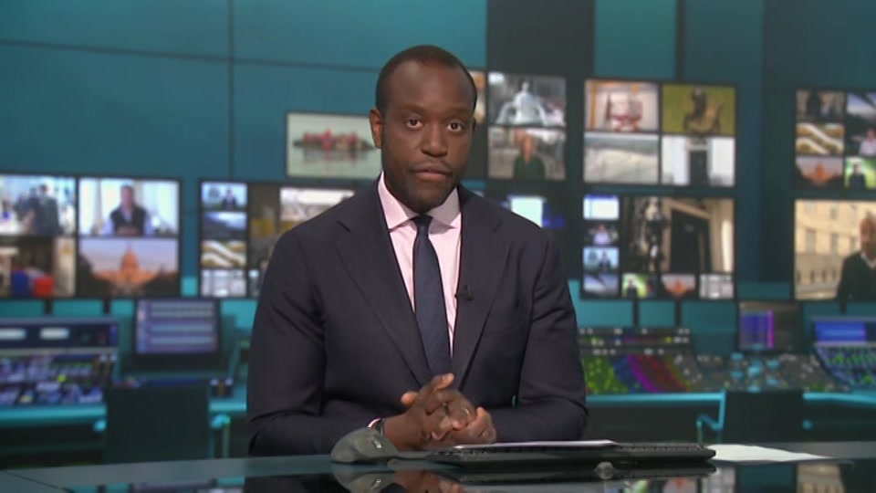 Broadcast still at 8m. ITV, ITV Evening News, 1 July 2026.