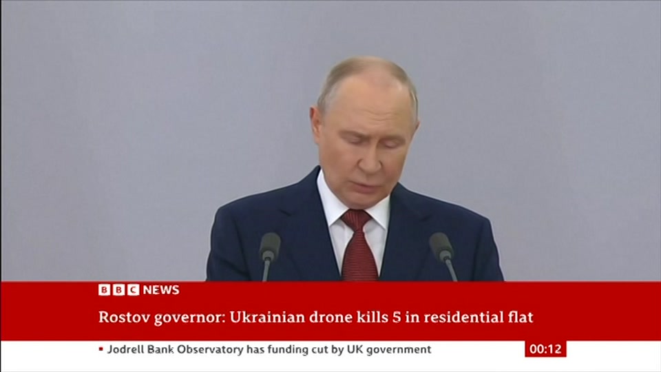 Still from BBC News at 12:00