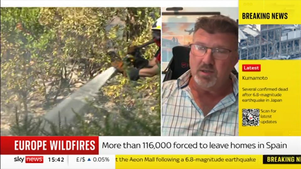 Still from Sky News at 12:00