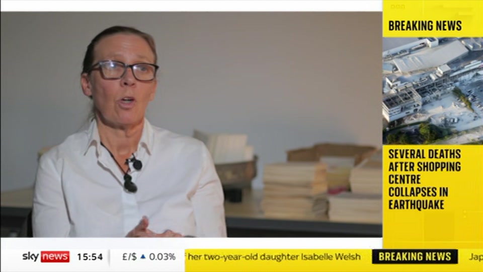 Broadcast still at 24m. Sky News, Sky News Today with Jayne Secker, 29 July 2026.