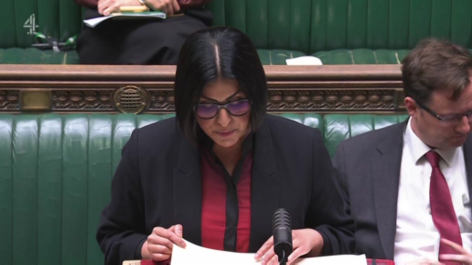 Broadcast still at 47m. Channel 4, Channel 4 News, 13 July 2026.