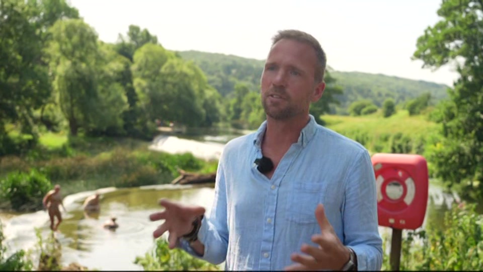 Broadcast still at 11m. ITV1, ITV News West Country, 13 July 2026.