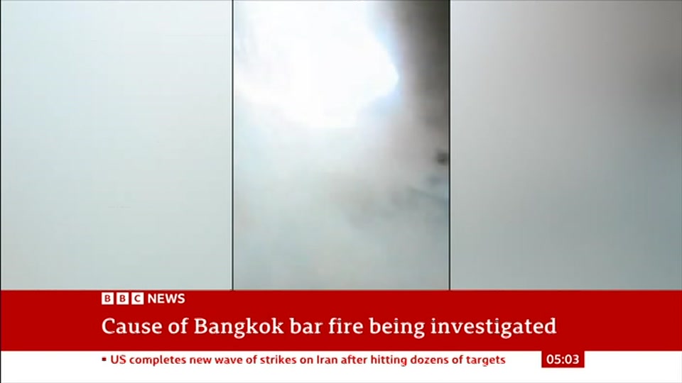 Broadcast still at 3m. BBC NEWS, BBC News, 13 July 2026.