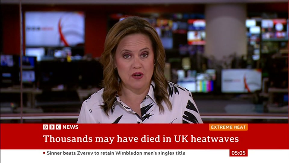 Still from BBC NEWS at 5:00