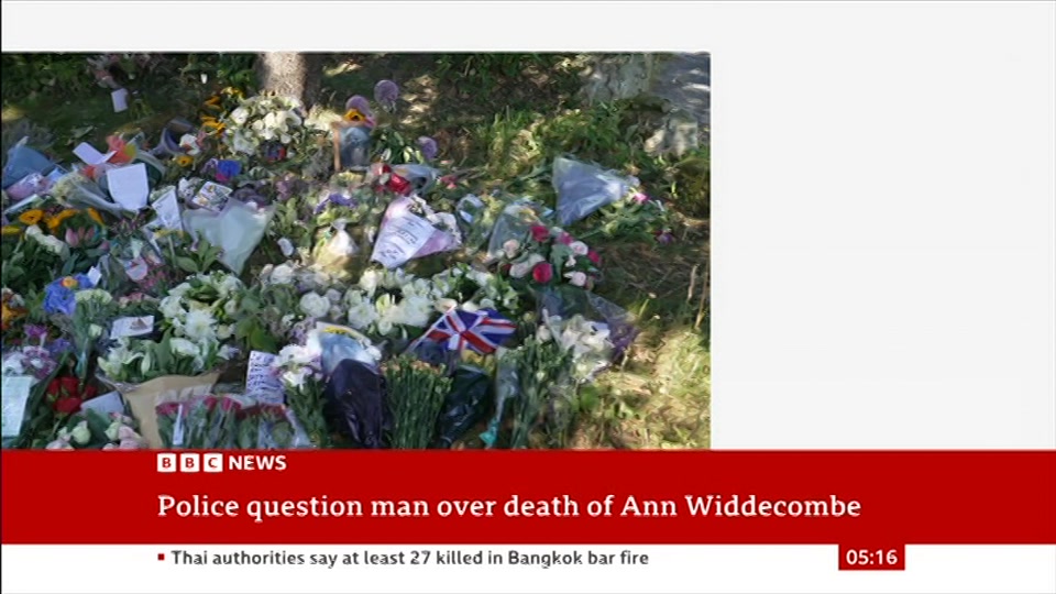 Broadcast still at 16m. BBC NEWS, BBC News, 13 July 2026.