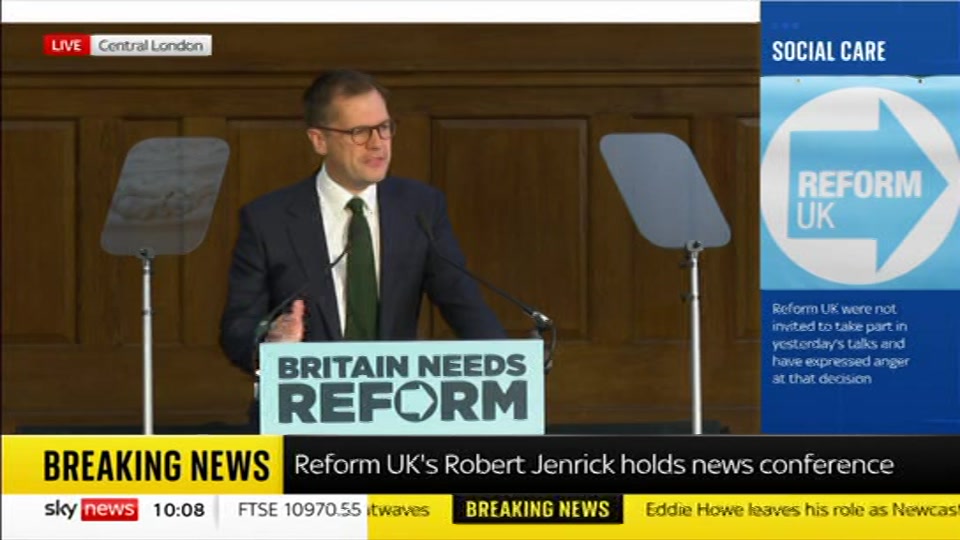 Still from Sky News at 8:00
