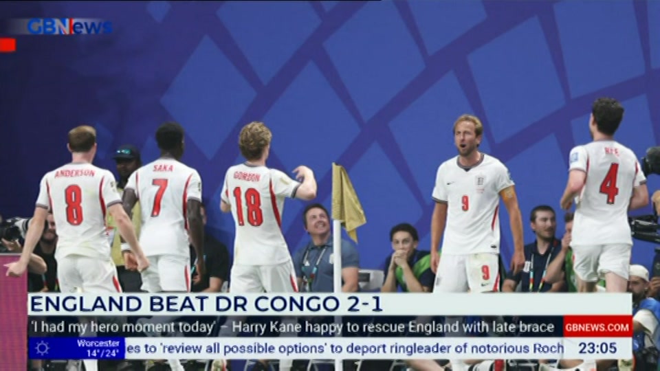 Still from GB News at 6:00