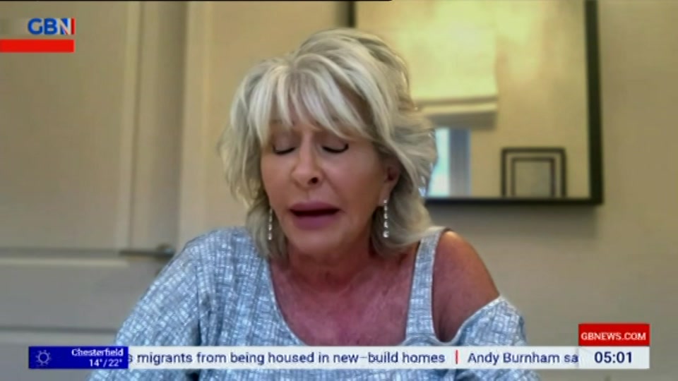 Still from GB News at 2:00