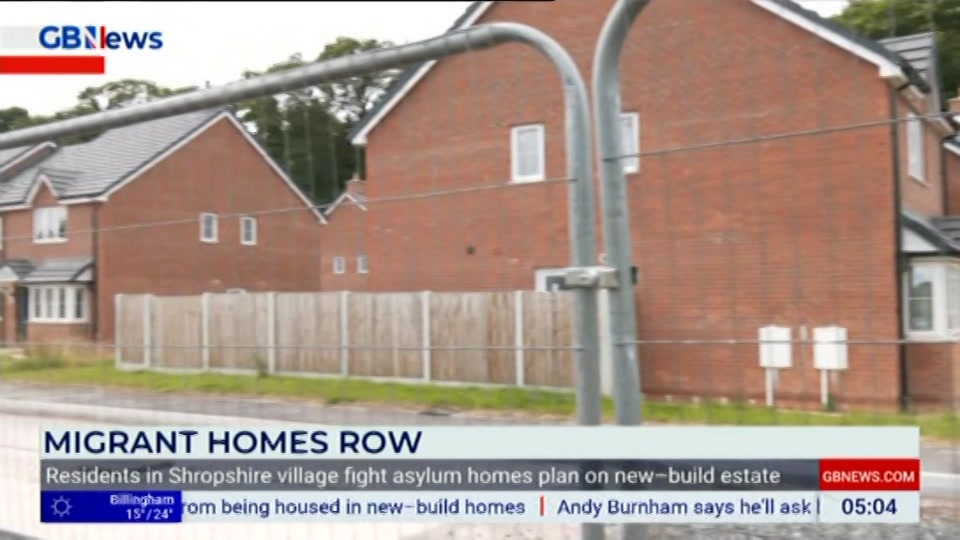 Still from GB News at 5:00