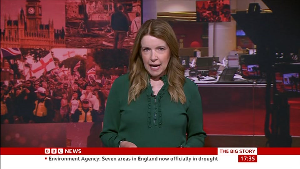 Still from BBC News at 5:00