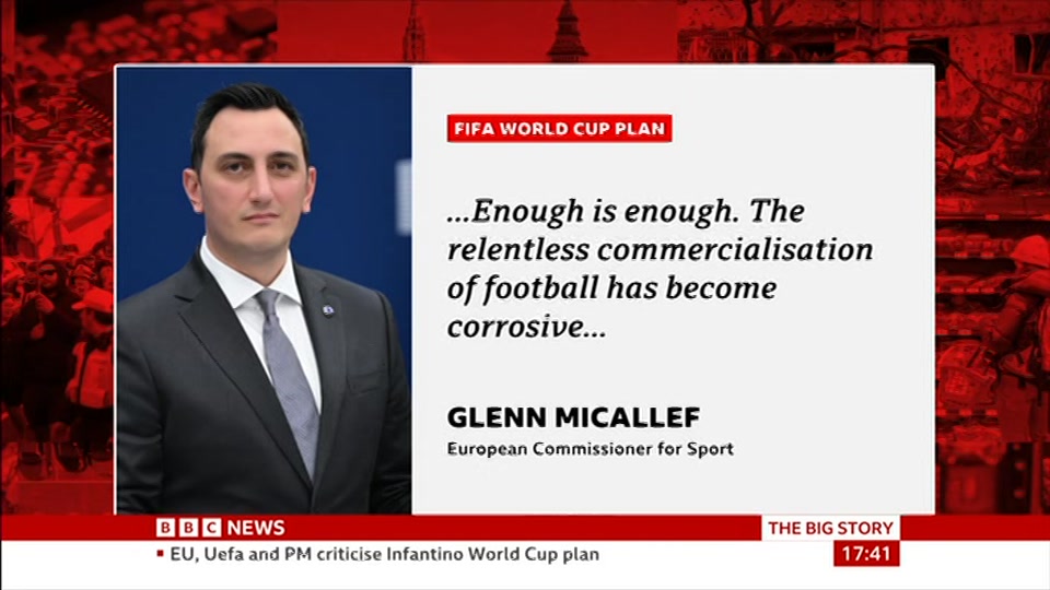 Broadcast still at 11m. BBC NEWS, BBC News, 31 July 2026.