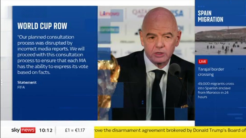 Still from Sky News at 12:00