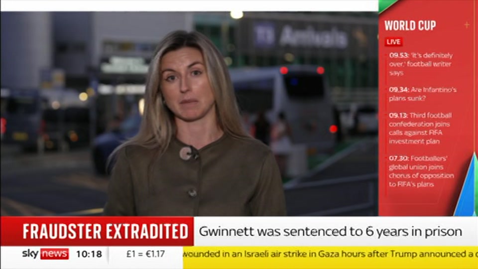 Broadcast still at 18m. Sky News, Sky News Today with Sam Washington, 31 July 2026.