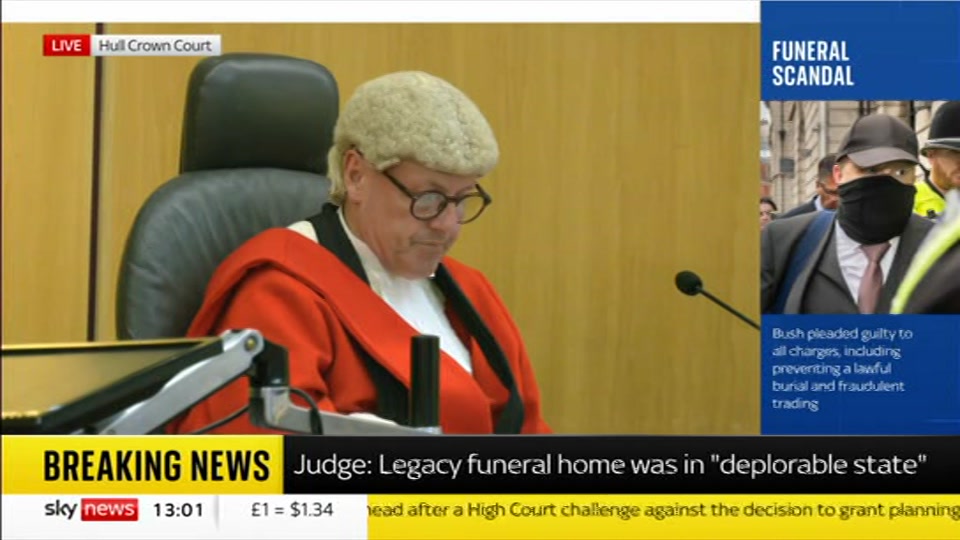 Still from Sky News at 1:00
