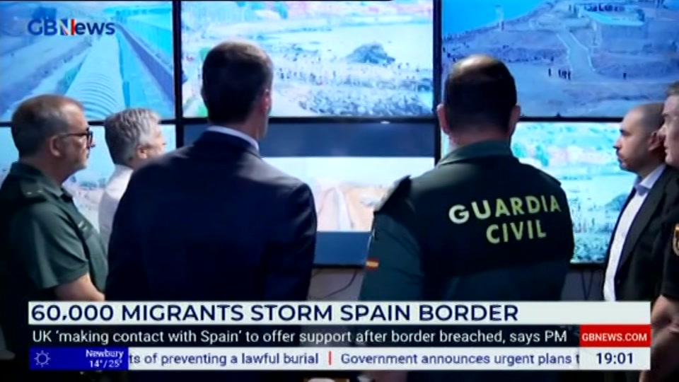 Still from GB News at 1:00