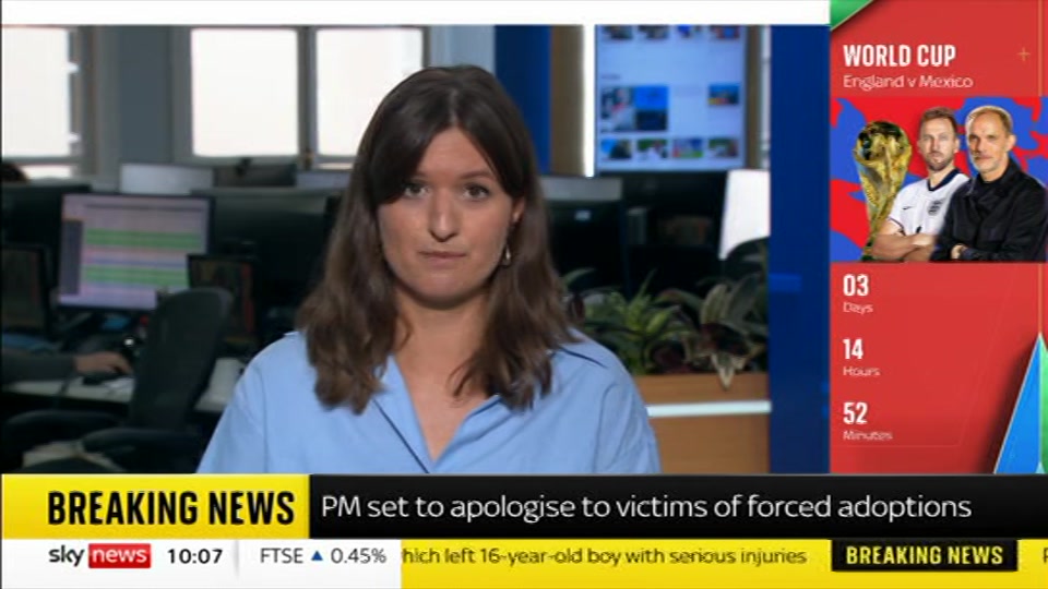 Still from Sky News at 8:00