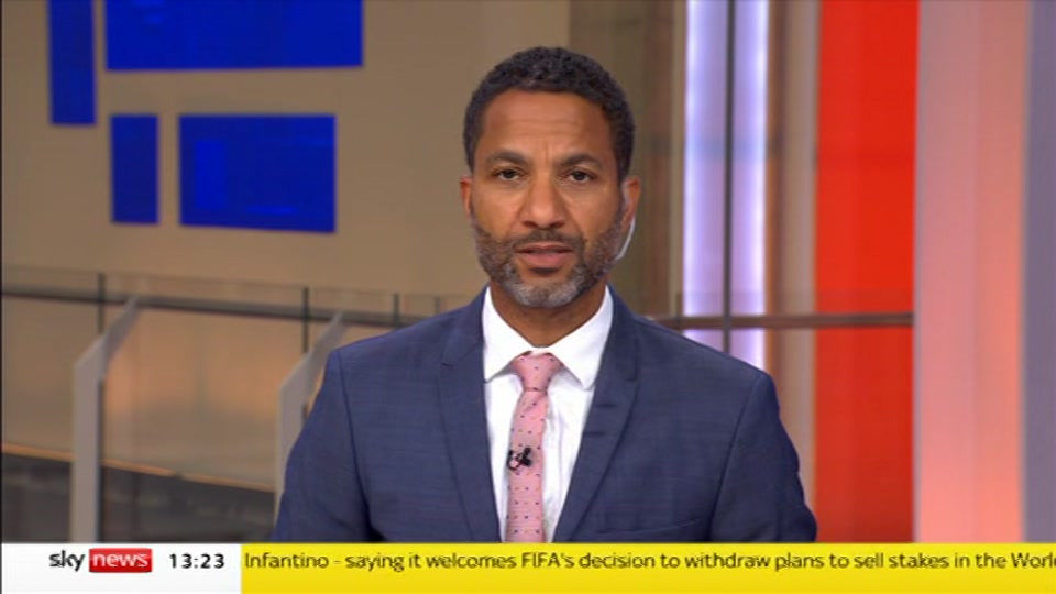 Still from Sky News at 23:00