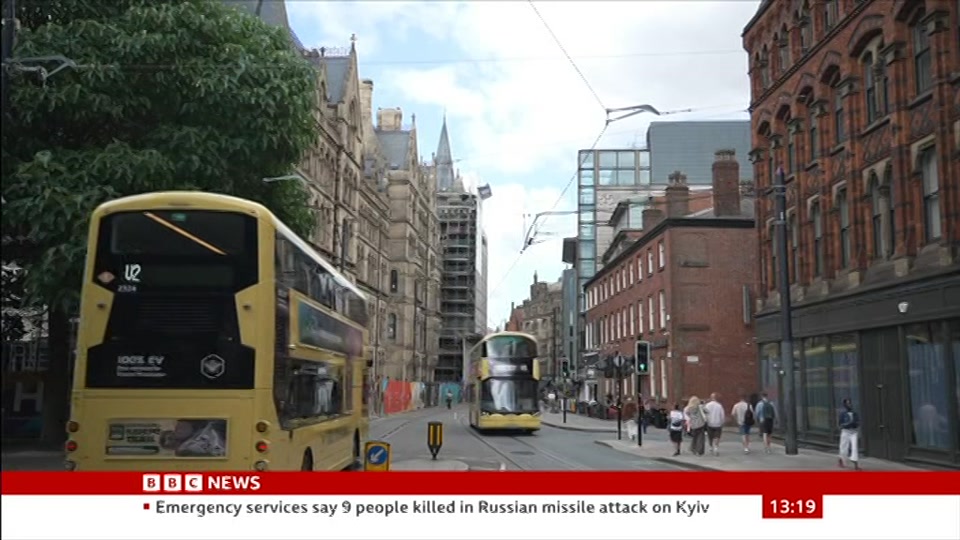 Still from BBC News at 1:00
