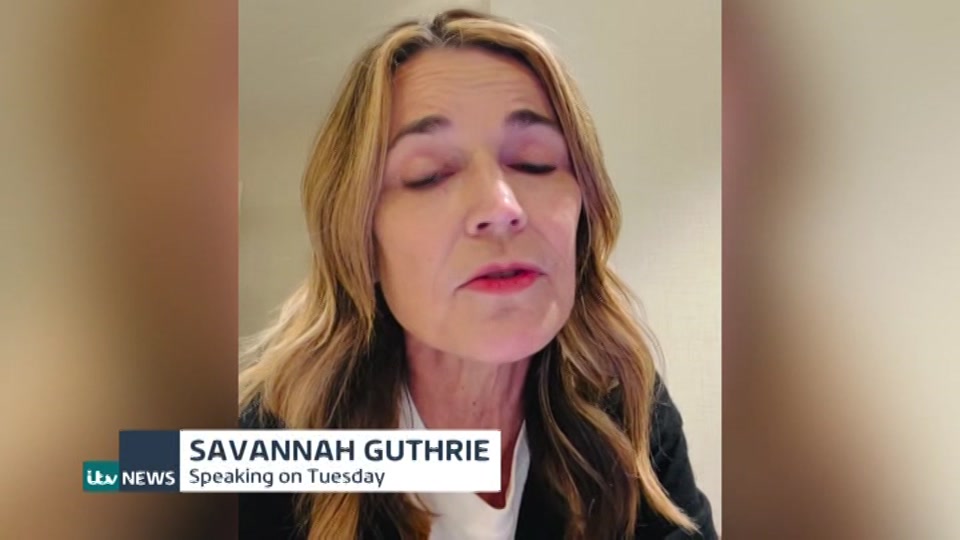 Broadcast still at 11m. ITV1, ITV Evening News, 1 August 2026.