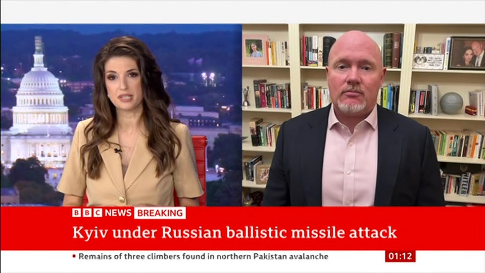 Still from BBC News at 12:00