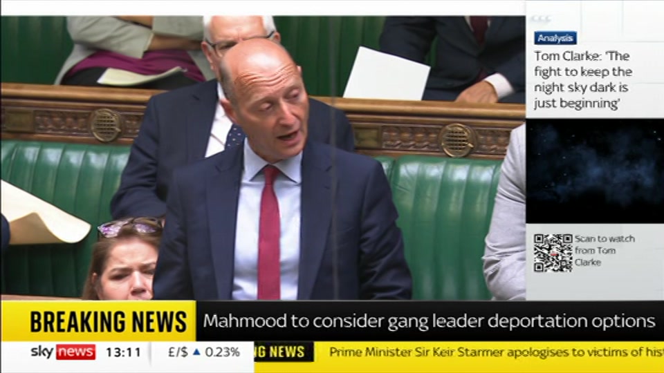 Still from Sky News at 12:00
