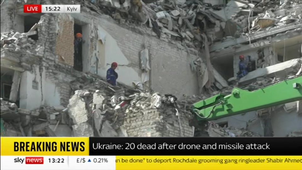Broadcast still at 23m. Sky News, Sky News Today with Jayne Secker, 2 July 2026.