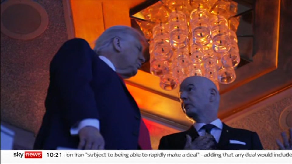 Still from Sky News at 21:00