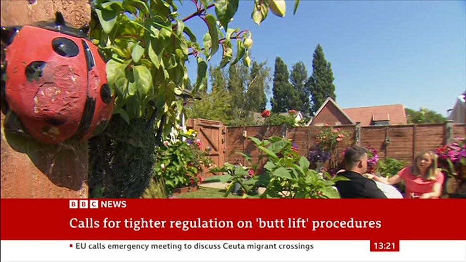 Still from BBC News at 3:00