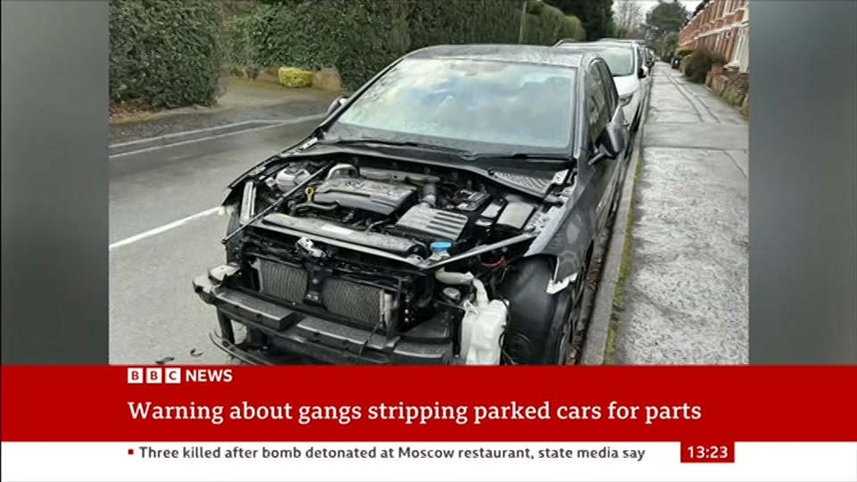 Still from BBC News at 5:00