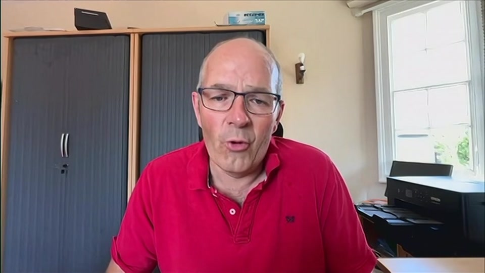 Broadcast still at 6m. BBC ONE West, BBC News, 2 August 2026.