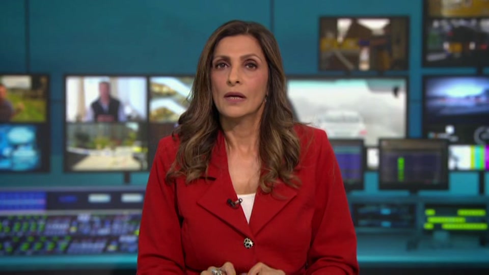 Broadcast still at 5m. ITV1, ITV Evening News, 2 August 2026.