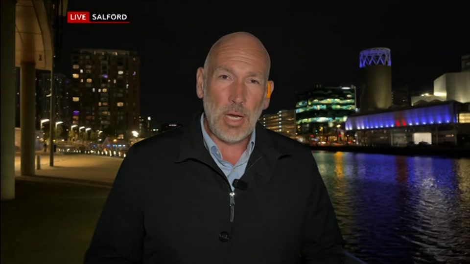 Broadcast still at 18m. BBC ONE West, BBC News and Weather, 2 August 2026.