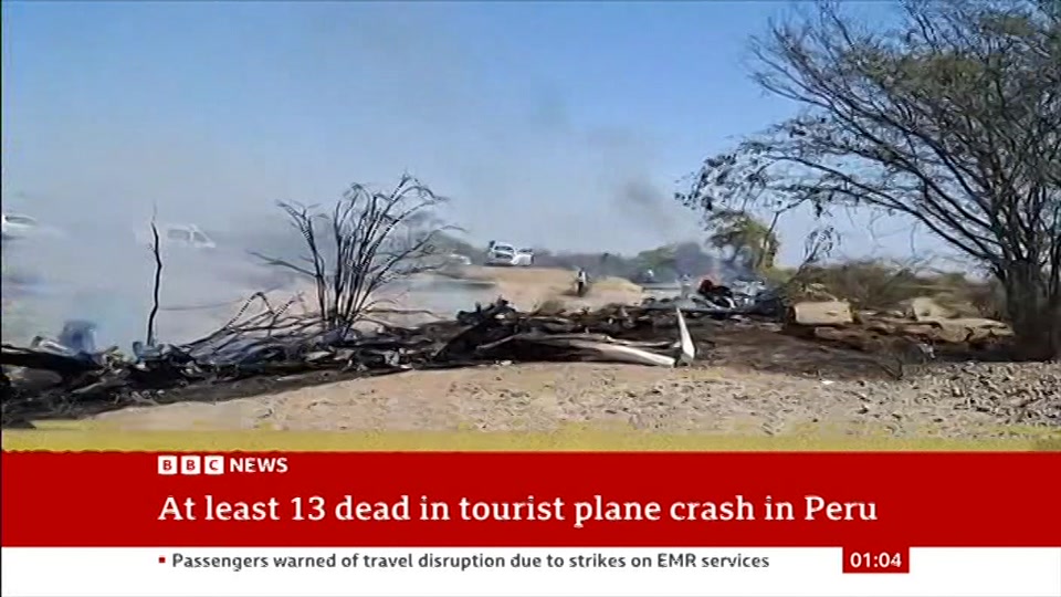 Still from BBC News at 4:00