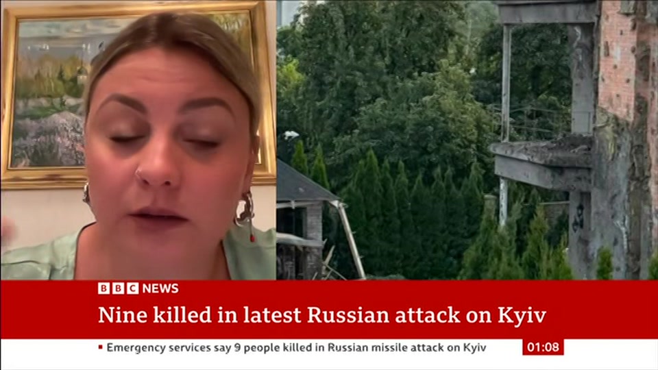 Broadcast still at 8m. BBC NEWS, BBC News, 2 August 2026.