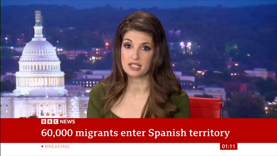 Still from BBC News at 11:00