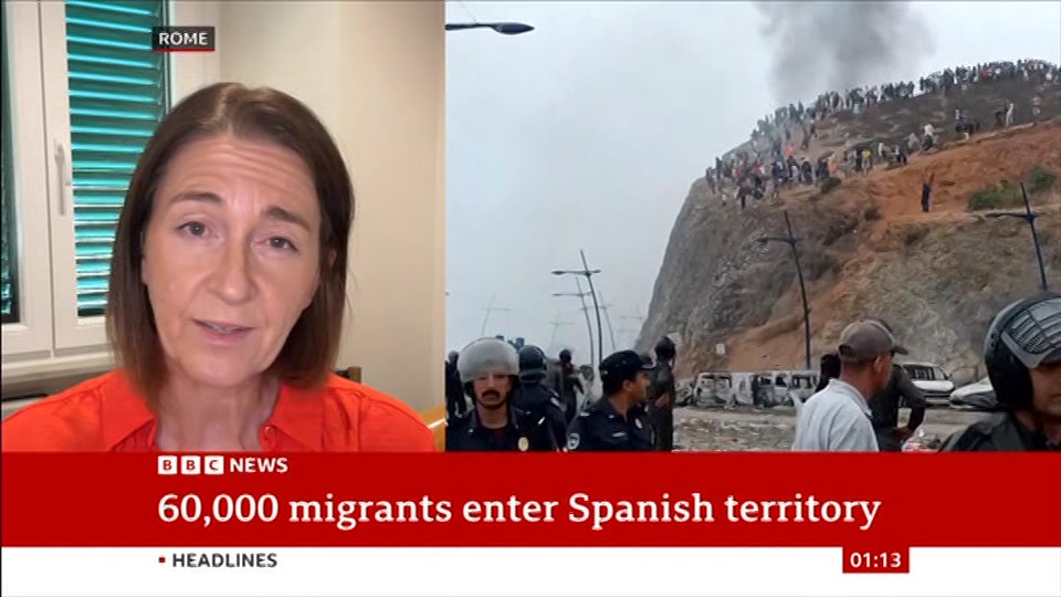 Broadcast still at 13m. BBC NEWS, BBC News, 2 August 2026.