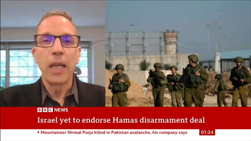 Still from BBC News at 24:00